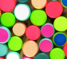 knitting needles straight color - knit affair