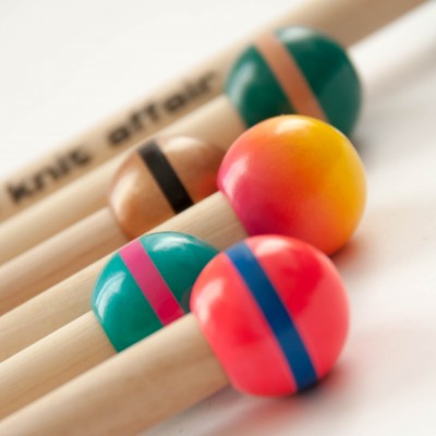 Knitting needles color straights